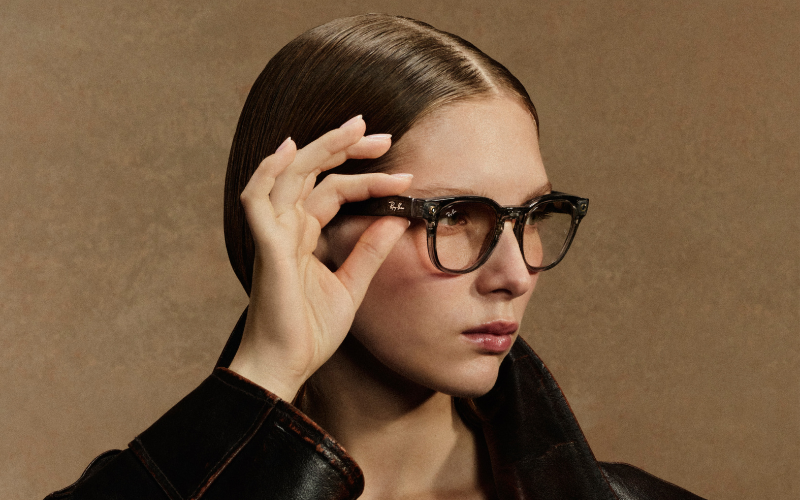 New Ray-Ban Meta Optics styles, an expansion to the partnership's AI glasses portfolio